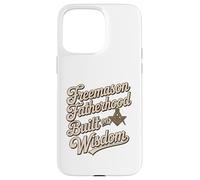 La paternità massonica costruita sul design della saggezza Custodia per iPhone 15 Pro Max