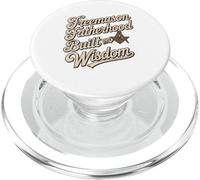 La paternità massonica costruita sul design della saggezza PopSockets PopGrip per MagSafe