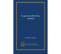 La patria nella lirica italiana