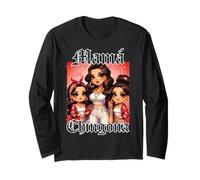 La Patrona Curvy Latina Mom Mama Chula Chingona Cabrona Maglia a Manica