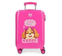 La Patrulla Canina Playful Trolley cabina Rosa 38x55x20 cms Rigida ABS Chiusura a combinazione numerica 34L 2,6Kgs 4 doppie ruote Bagaglio a mano