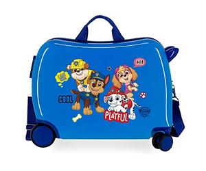 La Patrulla Canina Playful Valigia per bambini Azzurro 50x39x20 cms Rigida ABS Chiusura a combinazione numerica 38L 2,1kgs 4 Ruote Bagaglio a mano