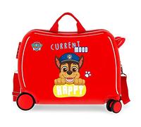 La Patrulla Canina Playful Valigia per bambini Rosso 50x39x20 cms Rigida ABS Chiusura a combinazione numerica 38L 2,1kgs 4 Ruote Bagaglio a mano