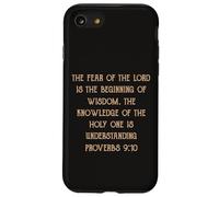 La paura del Signore è saggezza Comprensione Proverbi 9:10 Custodia per iPhone SE (2020) / 7/8