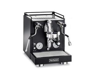 La Pavoni New Cellini Evolution, Macchina Caffè Espresso Semi-Professionale LPSCVB01EU, Caldaia Singola con Scambiatore Calore, con Valvole a Leva, Lancia Vapore e Acqua Calda, 1520 W, Acciaio Nero