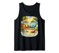 La Paz Baja California Sur Messico Spiaggia Vacanza Tramonto Canotta