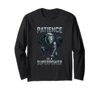La pazienza è una motivazione positiva superpotenza Maglia a Manica