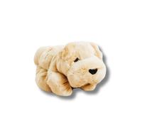 LA PELUCHERIE - Peluche Cane Hector, 20 cm Peluche Artigianale Cucito a Mano - Marchio francese