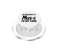 La pensione è musica per le mie orecchie PopSockets PopGrip per MagSafe