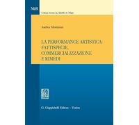 La performance artistica: fattispecie, commercializzazione e rimedi