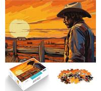 La perseveranza del rancher puzzle 1000 pezzi per adulti Aiuta il cervello ad allenare i giocattoli che creano dipendenza per coltivare la pazienza Regali di compleanno 38x26cm