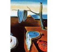 La persistenza della memoria Salvador Dali , Quadernone a quadretti 5mm 90 pagine (45 fogli) , formato A4 21x29 cm