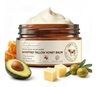 LA.PERSONAL Viso e Corpo Beef Tallow Crema Nutriente e Riparata 100g | 100% Sego Bovino da Allevamento Erboso Con Miele,Karité e Olio D'oliva Adatto a Pelli Secche,Sensibili,Ruvide e Danneggiate