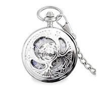 La personalità degli uomini dell'orologio meccanico automatico dell'orologio da tasca dello studente di vibrazione del retro dell'orologio decora il regalo per l'orologio da tasca del padre