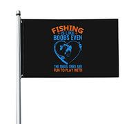 La Pesca È Come Le Tette, Anche Quelle Piccole Sono Divertenti Con Cui Giocare Garden Flag Con 2 Occhielli Bandiere Da Giardino Bandiera Da Cortile Per Patio Interni 90X150Cm