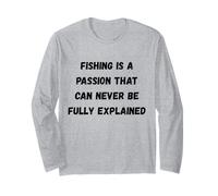 La Pesca è Una Passione Che Non può mai Essere pienamente spiegata Maglia a Manica