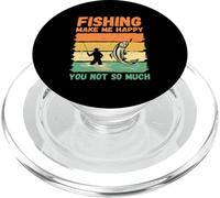 La pesca mi rende felice non così tanto PopSockets PopGrip per MagSafe