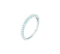 La Petite Story Anello Donna in Argento 925‰, Zirconi Azzurro, Tennis, Collezione SILVER