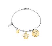 LA PETITE STORY Bracciale da donna, Collezione Love, in ottone - LPS05ASD06