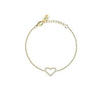 La Petite Story Bracciale Donna Argento 925‰ Zirconi Argento Collezione Cuore - LPS05AWV26, argento 925‰
