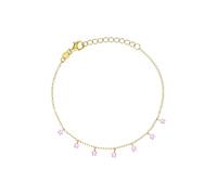 La Petite Story Bracciale Donna in Argento 925‰, Zirconi, Collezione SILVER, Forma Stella