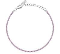 La Petite Story Bracciale Tennis Argento Zirconi Rosa - Bracciale