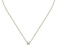 La Petite Story Collana Placcata Oro Farfalla Con Zirconi Lps10Awv97 - Collana
