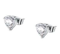 LA PETITE STORY Orecchini Donna in Acciaio, Cristalli, Forma a Cuore, Collezione EARRINGS - LPS01AYQ121