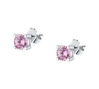 La Petite Story Orecchini in Argento con Zirconi Rosa Lps01Awv16 - Orecchini