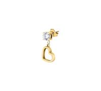 La Petite Story Single Earrings Orecchini Donna in Acciaio, Zirconi - LPS02AQM57