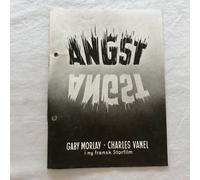 La peur Gaby Morlay, Charles Vanel, Jane Lamy Vintage 1936 Danish Movie Program