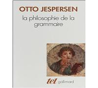 La philosophie de la grammaire