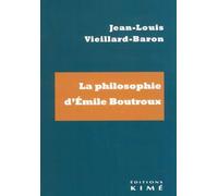 La philosophie d'Emile Boutroux