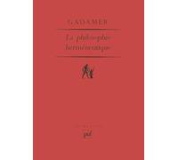 La philosophie herméneutique: Avant-propos, traduction et notes par Jean Grondin