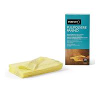 PERFETTO - 0261D - Panno Pulipolvere - con oli minerali - 45x30 cm - giallo - Perfetto - conf. 10 pezzi - 74082 - Conf. da 1 Pz. - 0261D