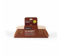 Perfetto Eco, Sunset 0002A, Scopa in Fibra di Cocco e Coccia Legno Naturale, Ecologica, 33 x 3,5 x 11,5 cm