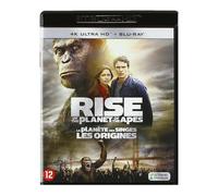La Pianeta Des Scimmie Le Origini Blu-Ray 4K Ultra HD + Blu-Ray Nuova