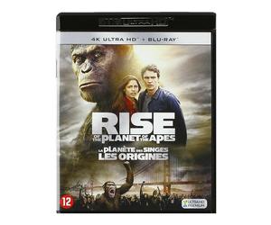 La Pianeta Des Scimmie Le Origini Blu-Ray 4K Ultra HD + Blu-Ray Nuova