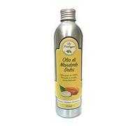 La Piantaggine Olio di Mandorle Dolci Puro Pressato a Freddo 250ml. Flacone in Alluminio Prodotto 100% Naturale