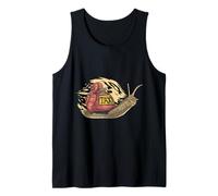 La Piccola Lumaca Si siede su Una Lumaca più Grande Canotta