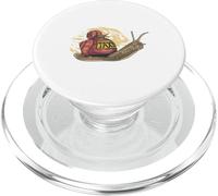 La piccola lumaca si siede su una lumaca più grande PopSockets PopGrip per MagSafe