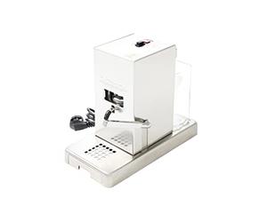 La Piccola Rasata Macchina Espresso Italiana per ESE | Rispetto dell'ambiente ed economico nel consumo | Per Standard 44 mm Silver, KAVLP9111