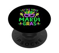 La piccola signorina Mardi Gras PopSockets PopGrip Adesivo