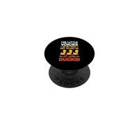 La piccola voce nella mia testa che mi dice di avere più anatre PopSockets PopGrip Adesivo