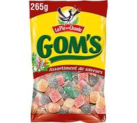 LA PIE QUI CHANTE Bonbons Gom's, saveur assortis - 265 g