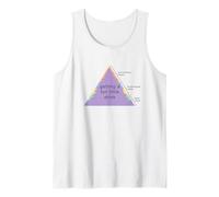La piramide dei bisogni di Maslow Meme Ottenere un piccolo drink divertente BL Canotta