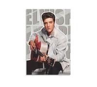 La pittura a olio di Elvis Presley è resistente, impermeabile e facile da pulire in stanze, salotti, camere da letto, cucine e facile da montare senza cornice, stile 20 x 30 cm