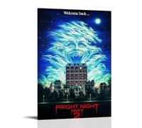La pittura a olio di Fright Night 2 è durevole, impermeabile e facile da pulire in stanze, salotti, camere da letto, cucine e facile da montareStile cornice 50 x 75 cm