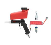 La pittura portatile di sabbiatura tenuta in mano spruzza la macchina per rimozione efficiente della vernice e la preparazione delle superfici