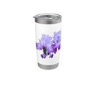 La più bella viola Iris Splashacata Shapes Mania: Bicchiere termico in acciaio inox doppia parete